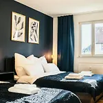 Familien- & Gruppenapartment Fuer 8 Mit Direktem Parkzugang Und Terasse Lejlighed Baden-Baden